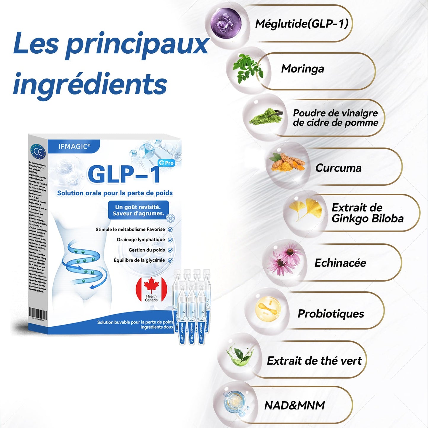 Remise limitée de 30 %⏰ 𝐈𝐅𝐌𝐀𝐆𝐈𝐂® 𝐆𝐋𝐏-𝟏 𝐏𝐫𝐨 𝐒𝐨𝐥𝐮𝐭𝐢𝐨𝐧 𝐨𝐫𝐚𝐥𝐞 𝐩𝐨𝐮𝐫 𝐥𝐚 𝐩𝐞𝐫𝐭𝐞 𝐝𝐞 𝐩𝐨𝐢𝐝𝐬👍👍👍